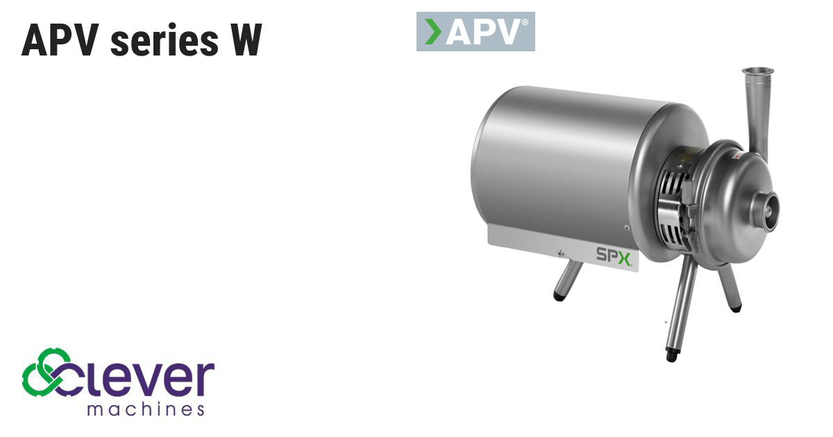 APV W+ Series Centrifugal Pump for Food and Beverage