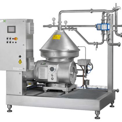 High-fat cream separator